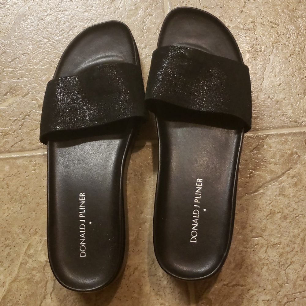 Slide on sandals
